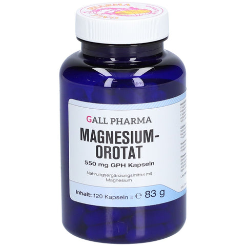 GALL PHARMA Magnesiumorotat 550 mg GPH Kapseln (120 Stk.)