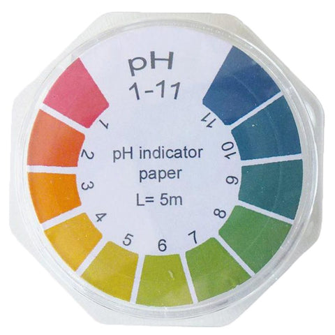 Spinnrad pH-Teststreifen 1-11 5 m (1 Stück)