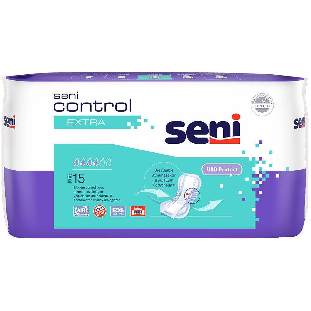 Seni Control protège-slips Extra (15 pièces)
