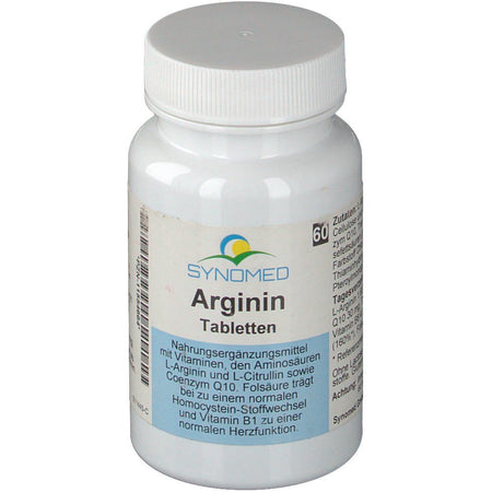 Synomed Arginine – 60 comprimés