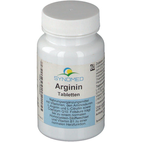 Synomed Arginin – 60 Tabletten