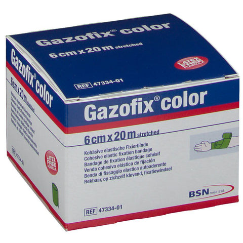Gazofix® color 6 cm x 20 m vert (1 pièce)
