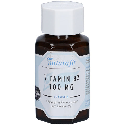 Naturafit Vitamin B2 100 mg capsules (90 pieces)