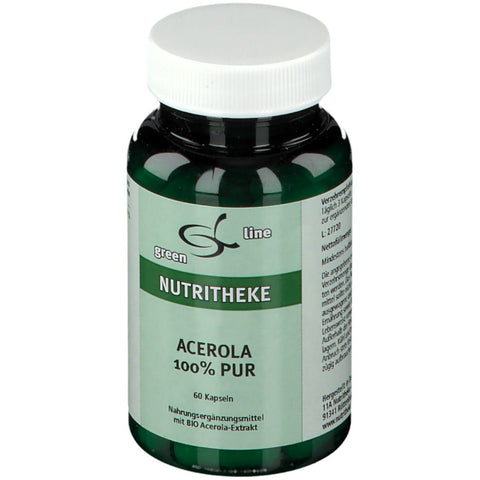 green line NUTRITHEKE Acerola 100% Pur (60 gélules)