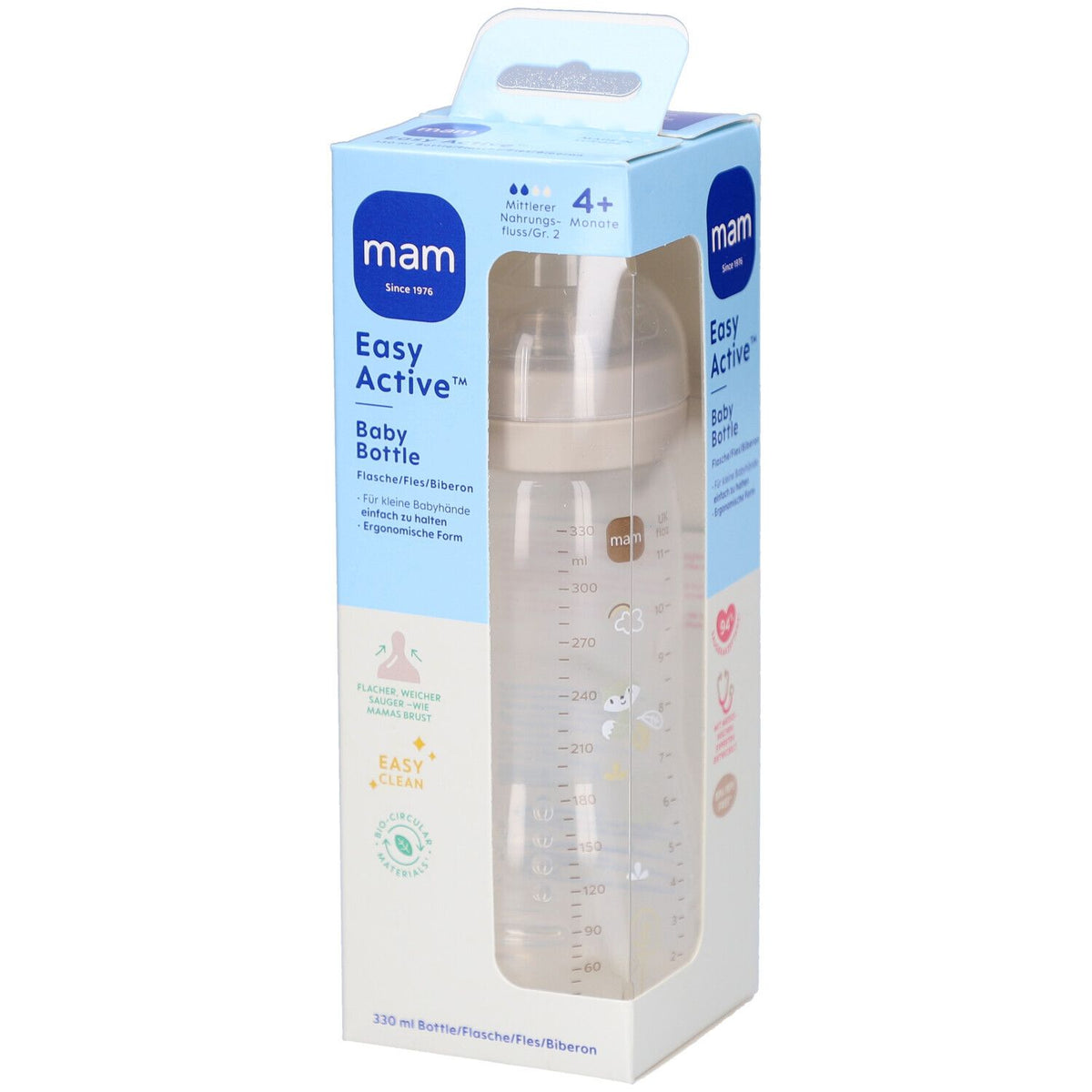 MAM Easy Active™ biberon 330 ml Deep Ocean – Transparent