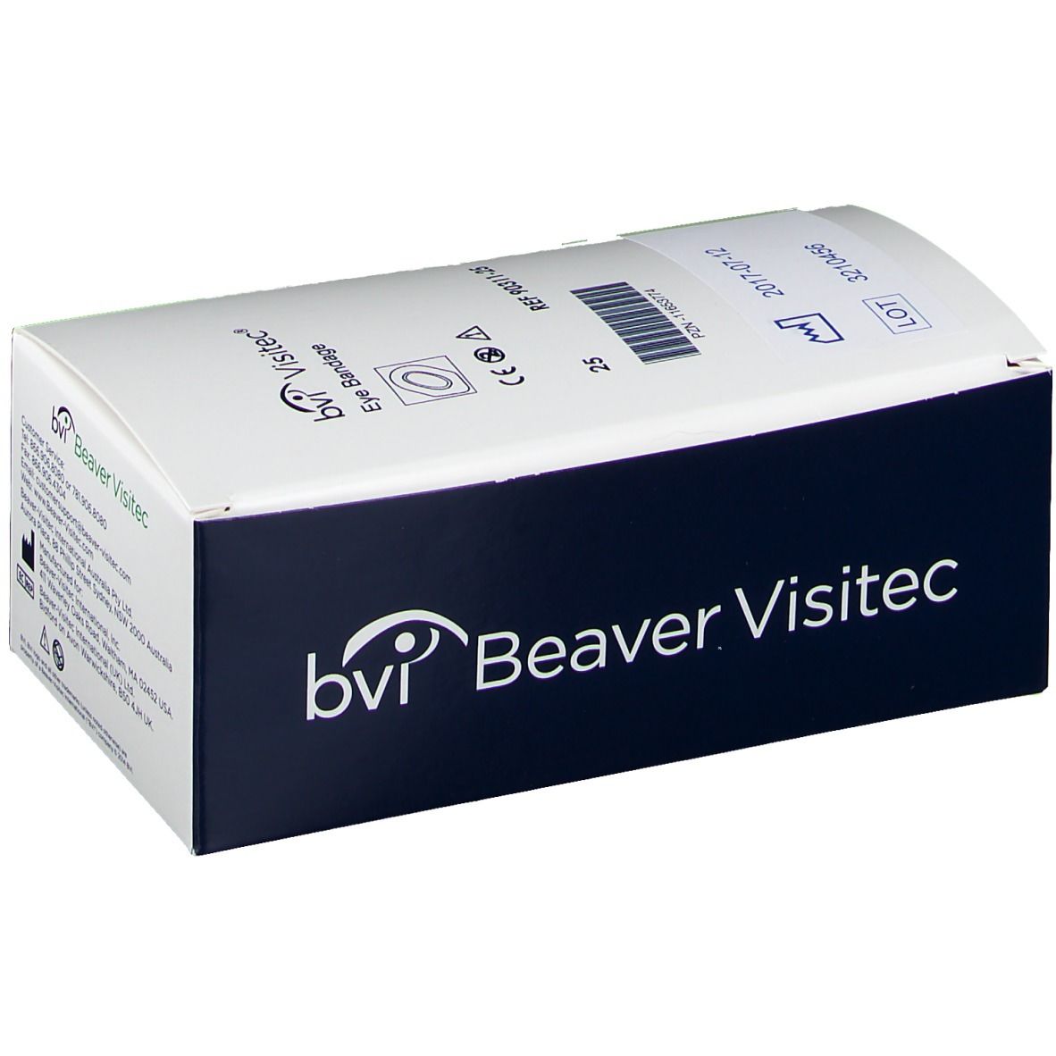 Beaver Visitec pansement en verre de montre Visitec® perforé et non stérile (25 pièces)