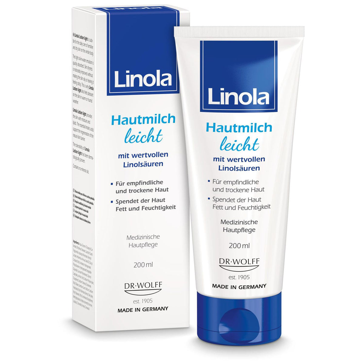 Linola Hautmilch leicht - Lotion corporelle légère (200 ml)