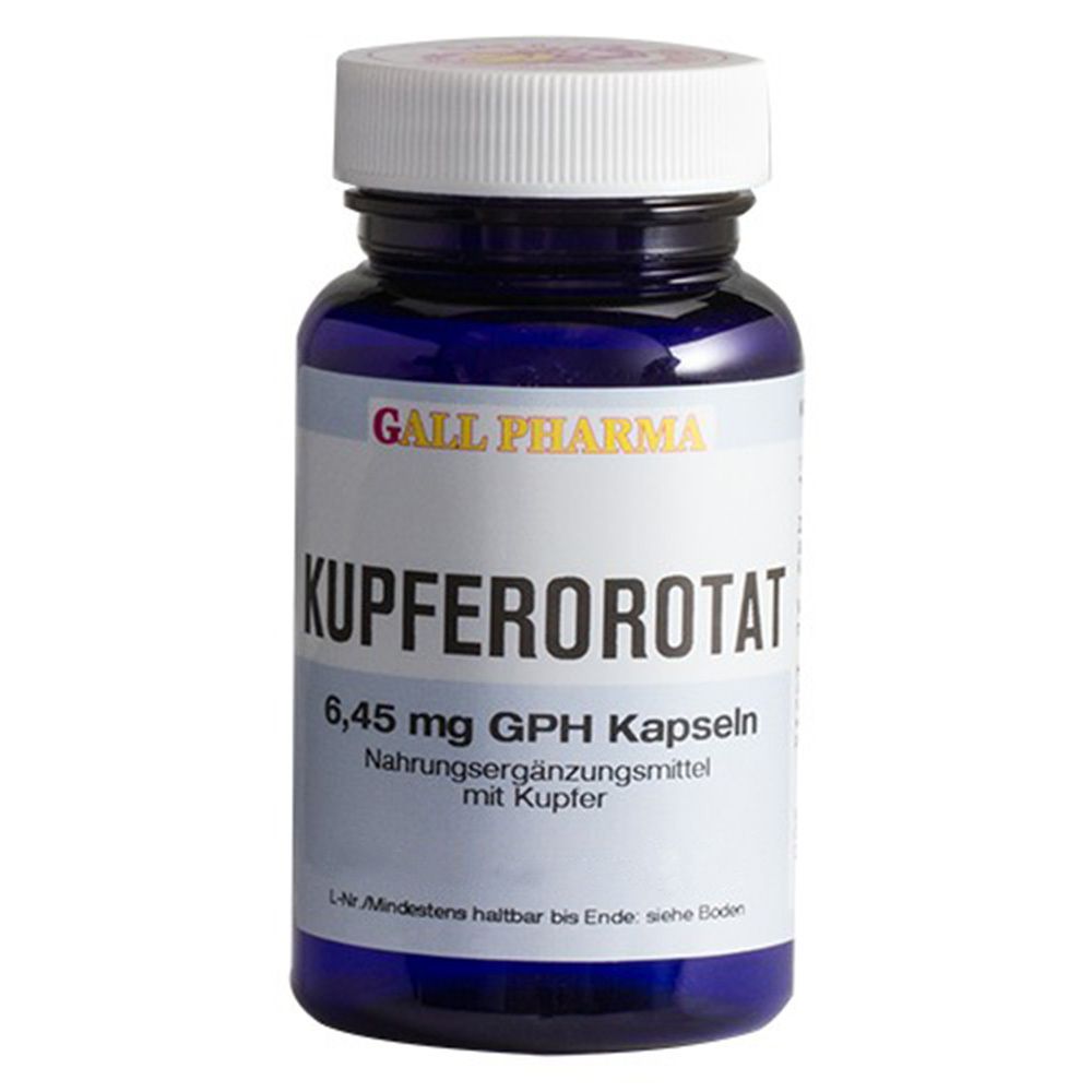 Gall Pharma Kupferorotat 6,45 mg GPH (360 gélules)