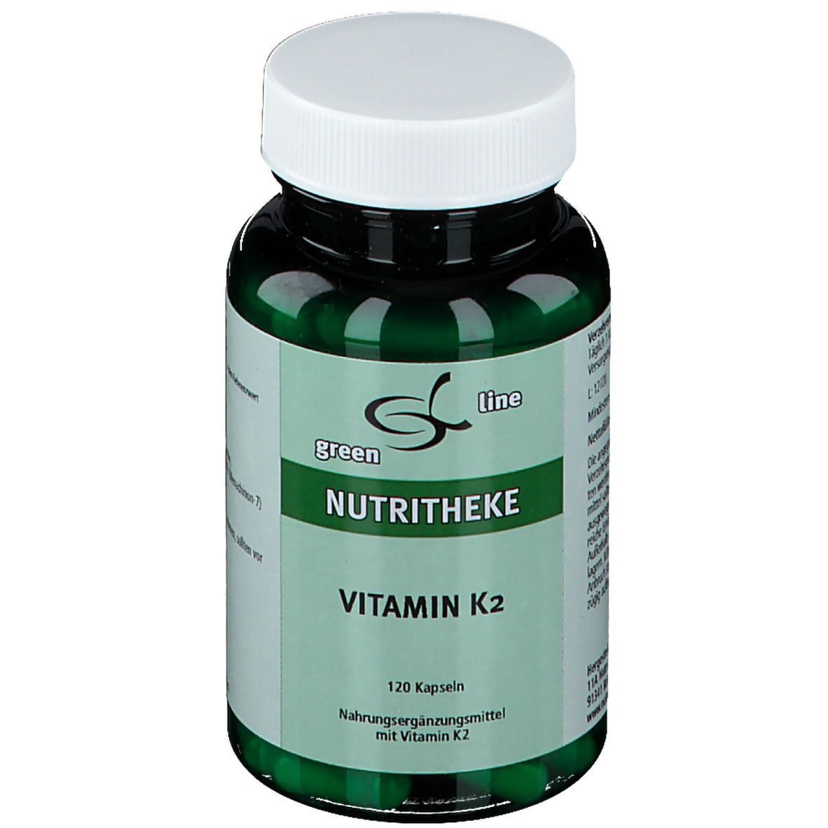 green line NUTRITHEKE Vitamine K2 (120 gélules)