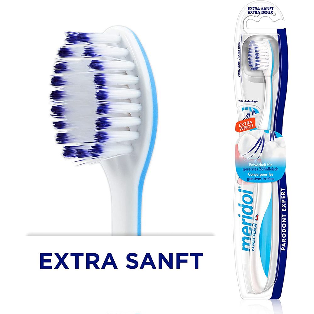 Meridol Parodont Expert brosse à dents extra douce (1 pièce)