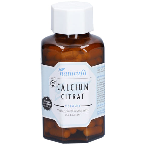 Naturafit Calciumcitrat Kapseln (120 Kapseln)