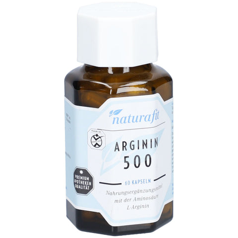 Naturafit Arginine 500 capsules (60 pieces)
