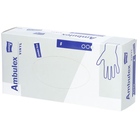 Alvita Powder-Free Non-Sterile Vinyl Examination Gloves L (100 pieces)