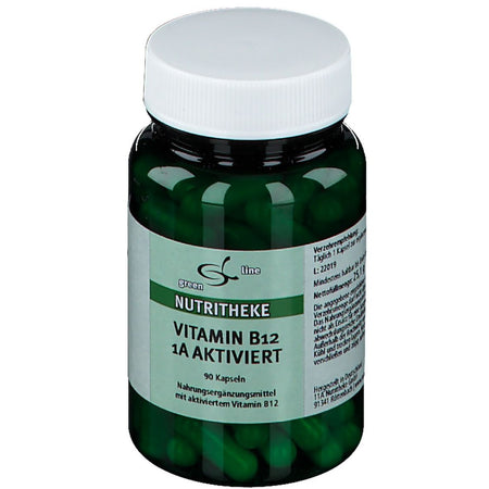 green line NUTRITHEKE Vitamine B12 1A activée (90 gélules)
