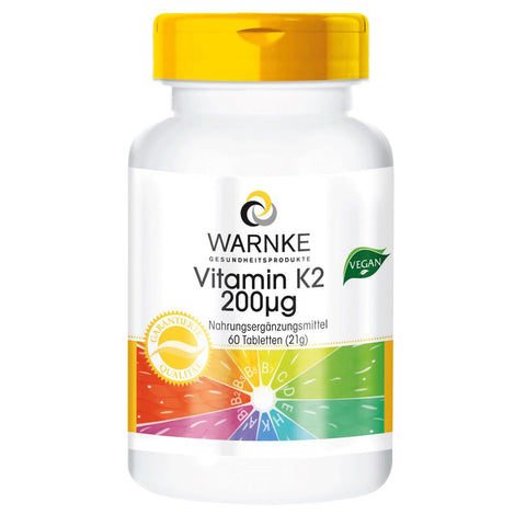 Warnke Vitalstoffe Vitamin K2 200 µg tablets (60 pieces)