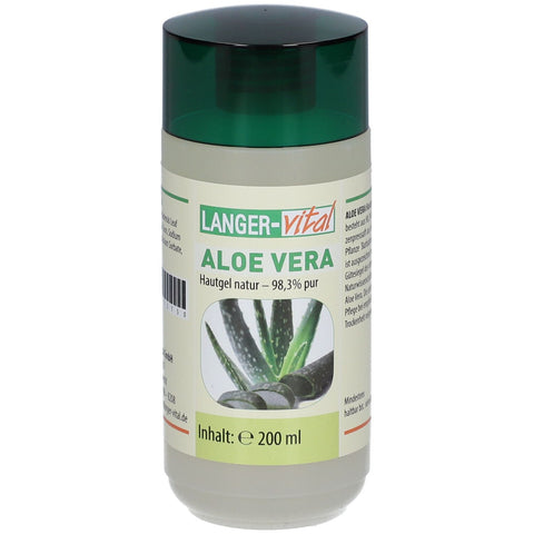 Langer vital 98,3% reines Aloe Vera Gel (200 ml)