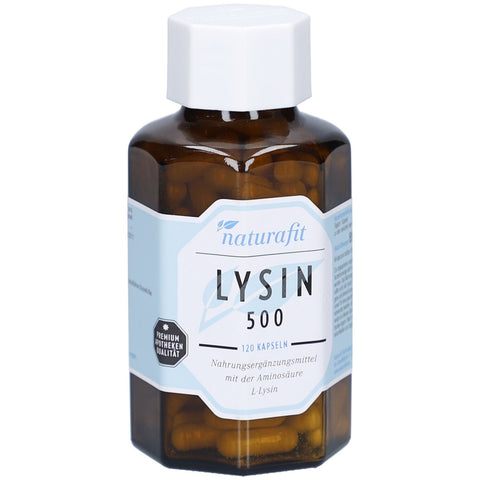 Naturafit Lysine 500 capsules (120 pieces)