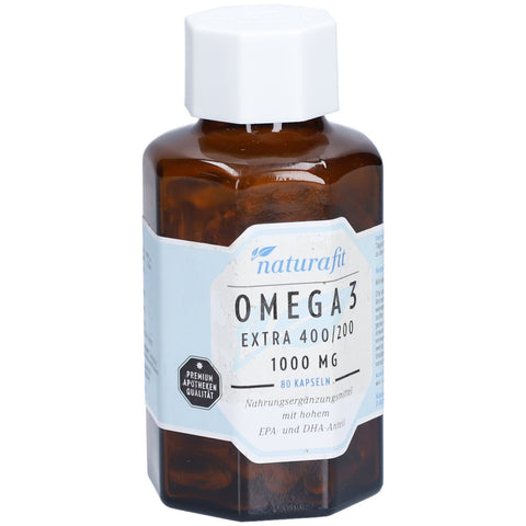 Naturafit Omega-3 Extra 400/200 Kapseln (80 Stück)