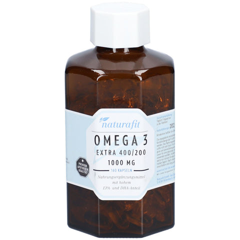 Naturafit Omega-3 Extra 400/200 Kapseln (160 Stück)