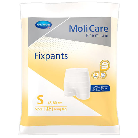 MoliCare Premium Fixpants Long Leg taille S (5 pièces)