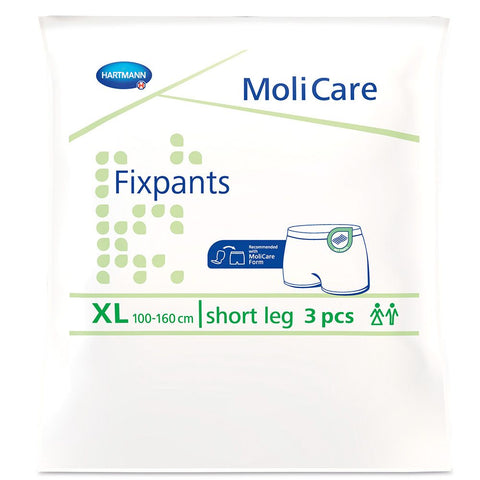 Molicare Fixpants short leg size XL (3 pieces)