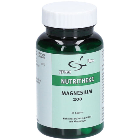 green line NUTRITHEKE Magnesium 202 (60 Kapseln)