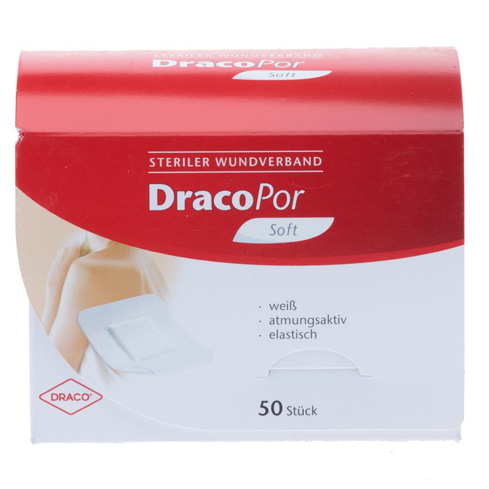 DracoPor pansement 8 cm x 10 cm stérile (50 pièces)