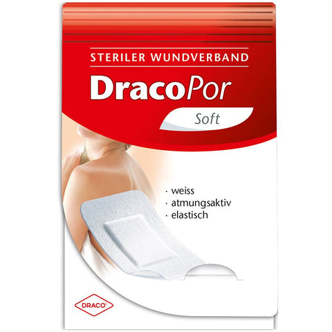 Dracopor Wundpflaster 8x15 cm steril (20 Stück)