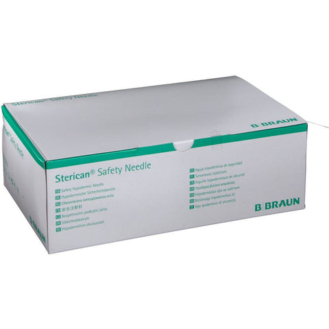 B-BRAUN Sterican® Safety aiguilles 21 G x 1/2 0,8 x 40 mm EU (100 pièces)