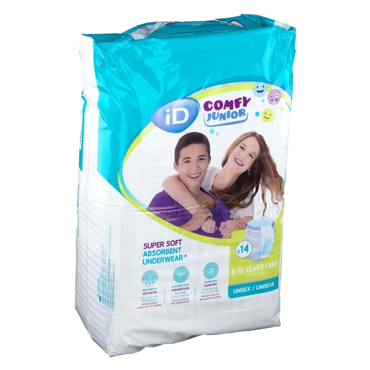 iD Comfy Junior culottes 8-15 ans (14 pièces)