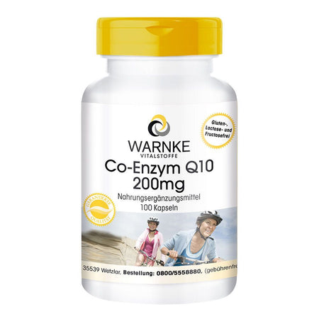 WARNKE VITALSTOFFE Coenzyme Q10 200 mg (100 gélules)