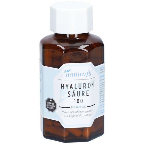 Naturafit Hyaluronic Acid 100 Hydrolyzed Collagen (120 capsules)