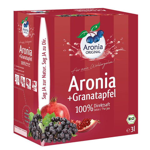 Aronia ORIGINAL Bio aronia + grenade pur jus (3 l)