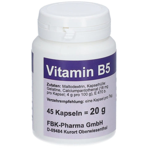 Vitamine B5 (45 pièces)