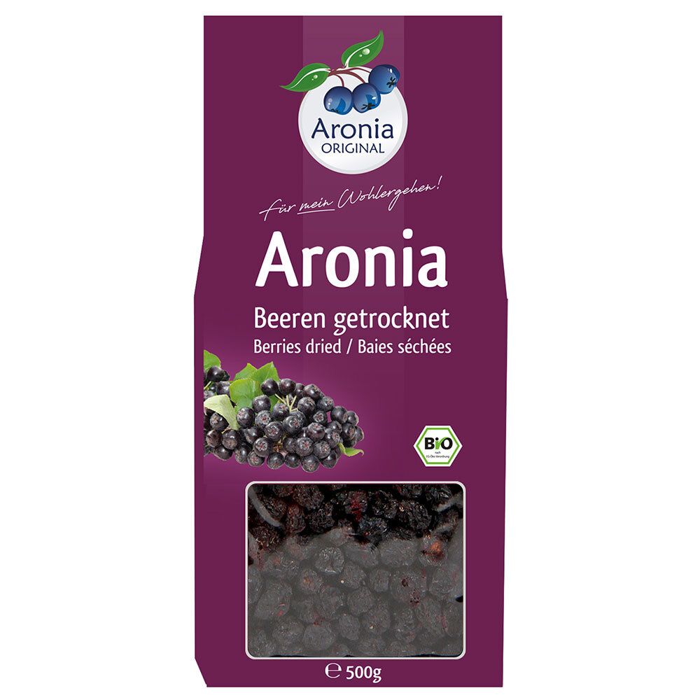 Aronia ORIGINAL Bio baies d'aronia séchées (500 g)