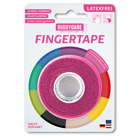 BUDDYCARE® MED Fingerverband PINK 2,5cmx4,5m latexfrei — 1 Stück