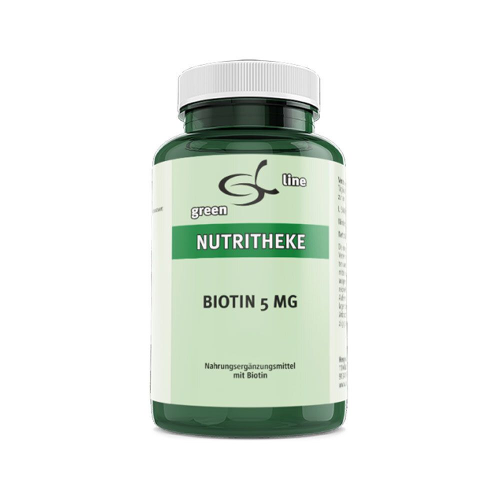 green line NUTRITHEKE Biotine 5 mg (180 gélules)