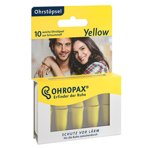 Ohropax Yellow Schaumstoff-Ohrstöpsel (10 Stück)