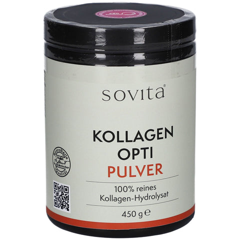 Sovita Kollagen Opti Pulver – reines Rinderkollagen-Hydrolysat (450 g)