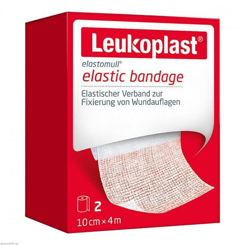 Leukoplast Elastomull bande élastique 10 cm x 4 m (2 pièces)
