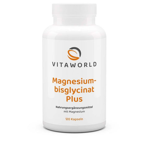VitaWorld Bisglycinate de magnésium Plus (120 gélules)
