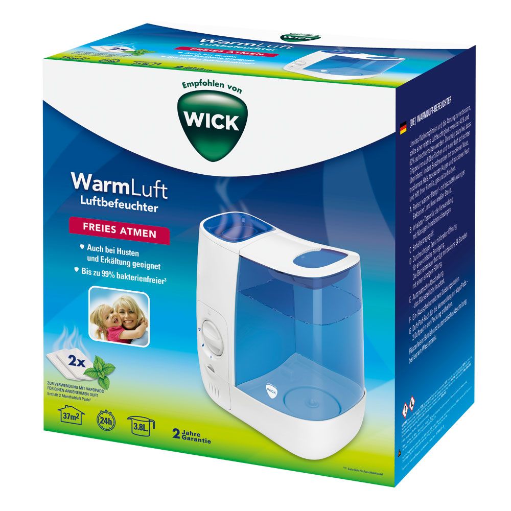 WICK Humidificateur à vapeur chaude (1 pièce)