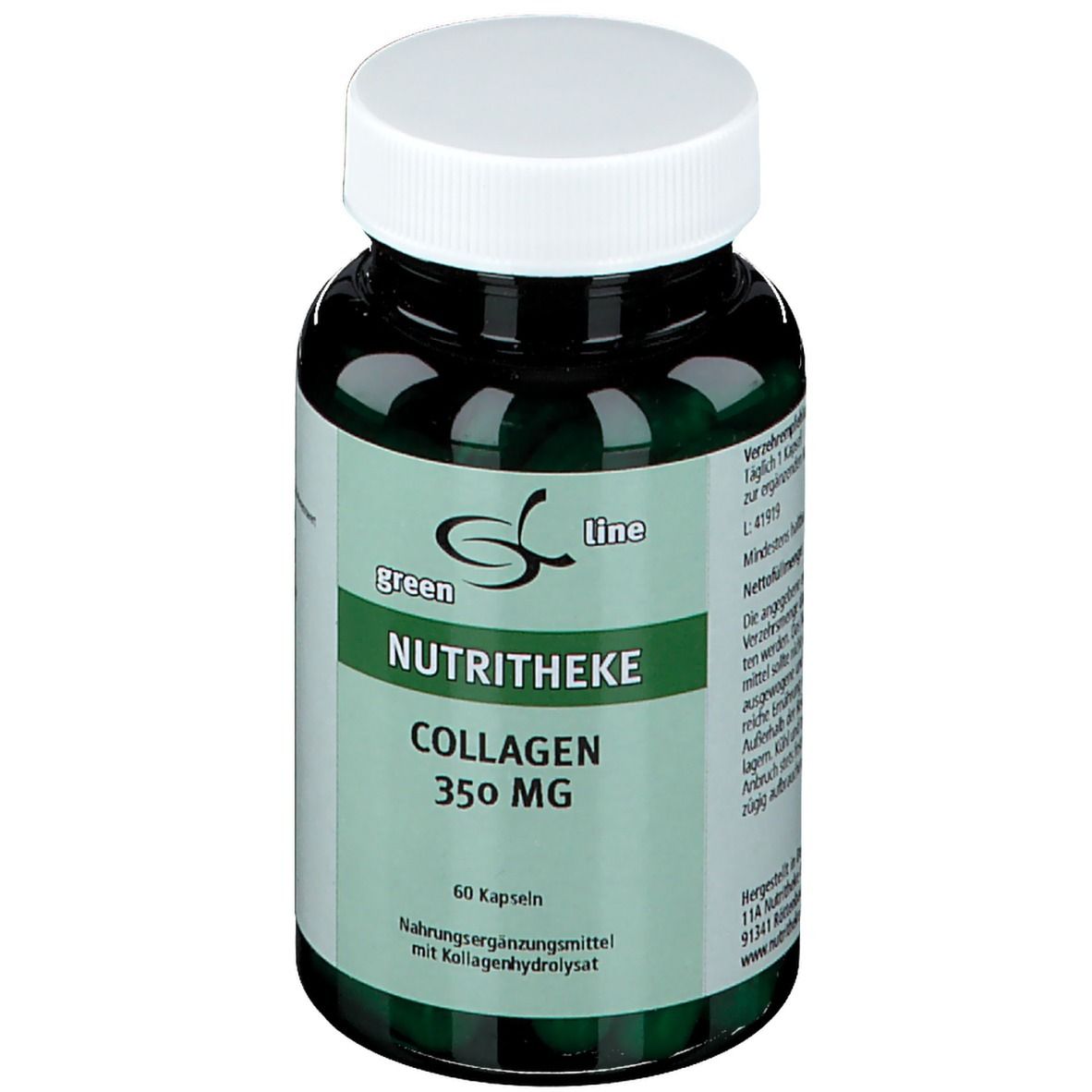 green line NUTRITHEKE Collagène 350 mg (60 gélules)