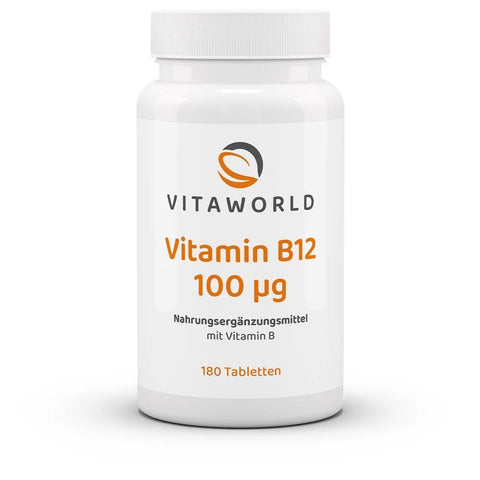Vitamine B12 100 µg — 180 comprimés
