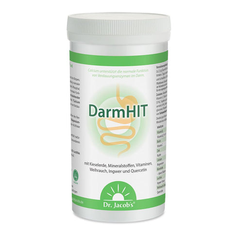 Dr. Jacob's DarmHIT Silizium, Weihrauch, Quercetin, Kurkuma (210 g)