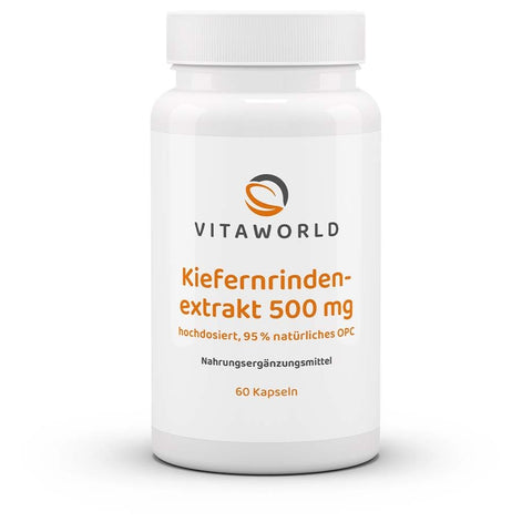 VitaWorld extrait d'écorce de pin 500 mg (60 gélules)