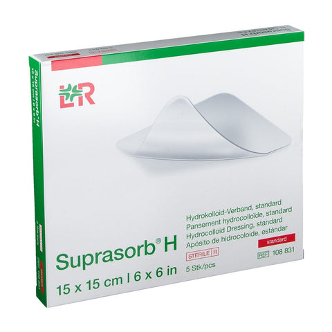 Suprasorb H Hydrokolloid-Verband Standard 15 x 15 cm - 5 Stück