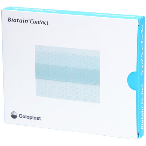 Biatain Contact Silicone contact dressing (5x7.5 cm, 10 pieces)