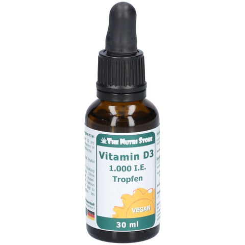 Vitamin D3 1000 IE vegane Tropfen (30 ml)