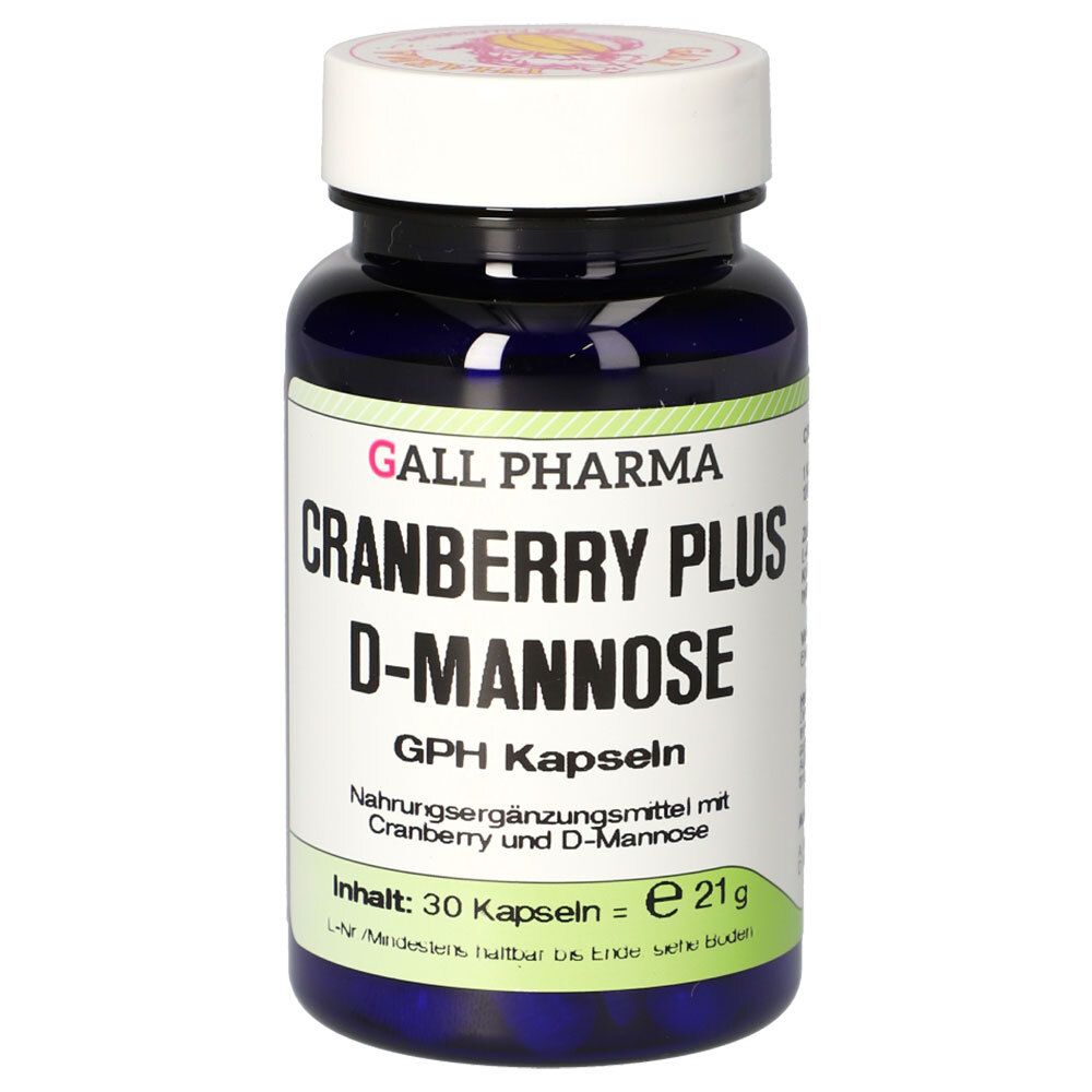 Gall Pharma Cranberry Plus D-Mannose gélules (30 gélules)